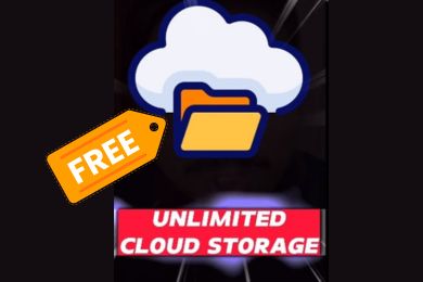 unlimited cloud storage free for lifetime